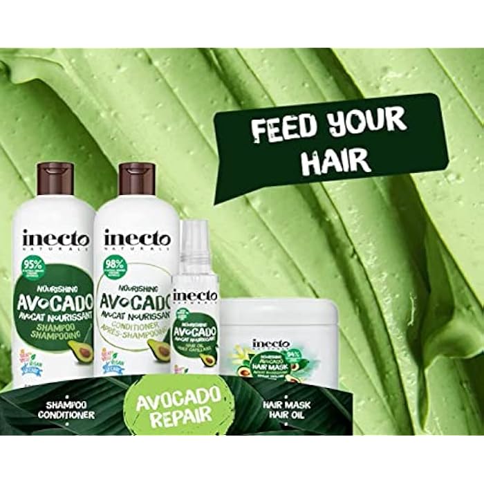 Inecto avocado oil conditioner 500ml - Image 3